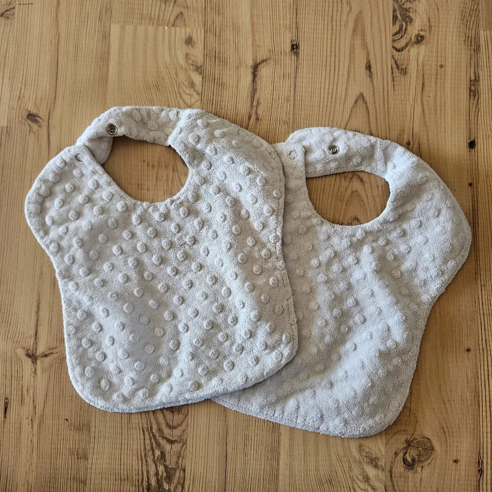 minnie lola Set Of Baby Girl Bibs